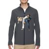Men's Cruise Two-Layer Fleece Bonded Soft Shell Jacket Thumbnail