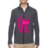 Men's Cruise Two-Layer Fleece Bonded Soft Shell Jacket Thumbnail